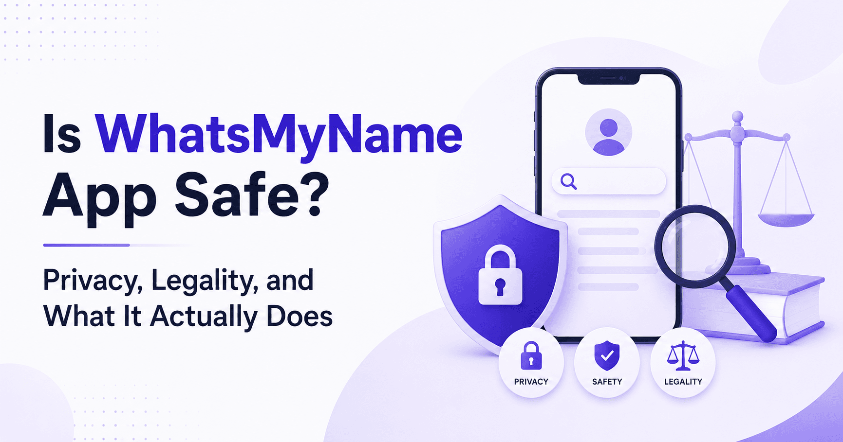 Is WhatsMyName App Safe? Privacy, Legality, and What It Actually Does