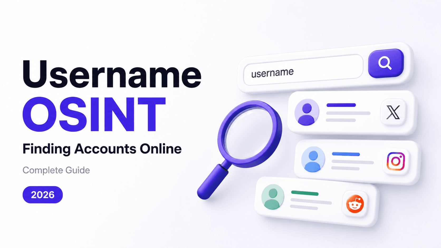 Username OSINT- Complete Guide to Finding Accounts Online (2026)