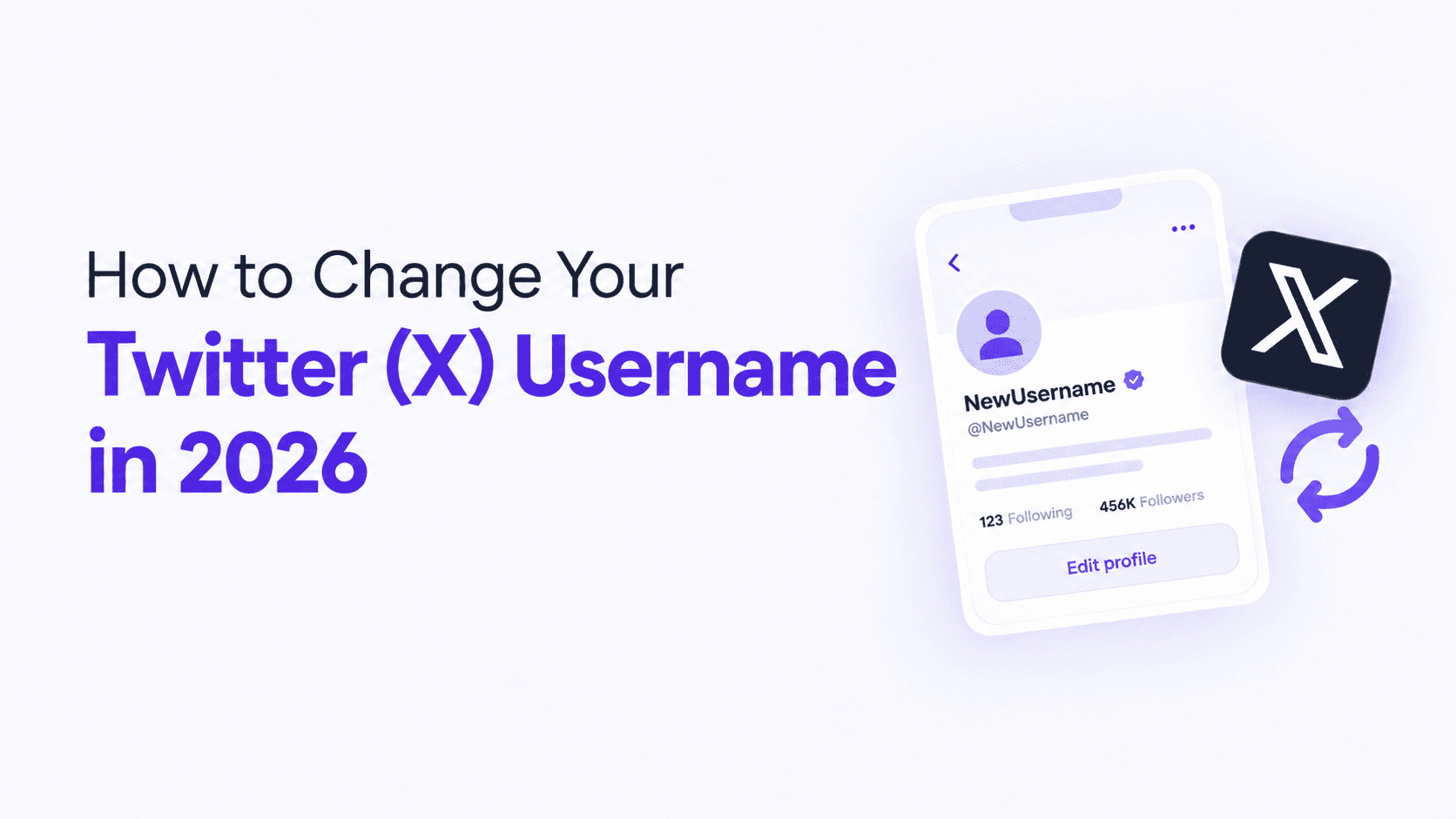How to Change Your Twitter (X) Username or Handle